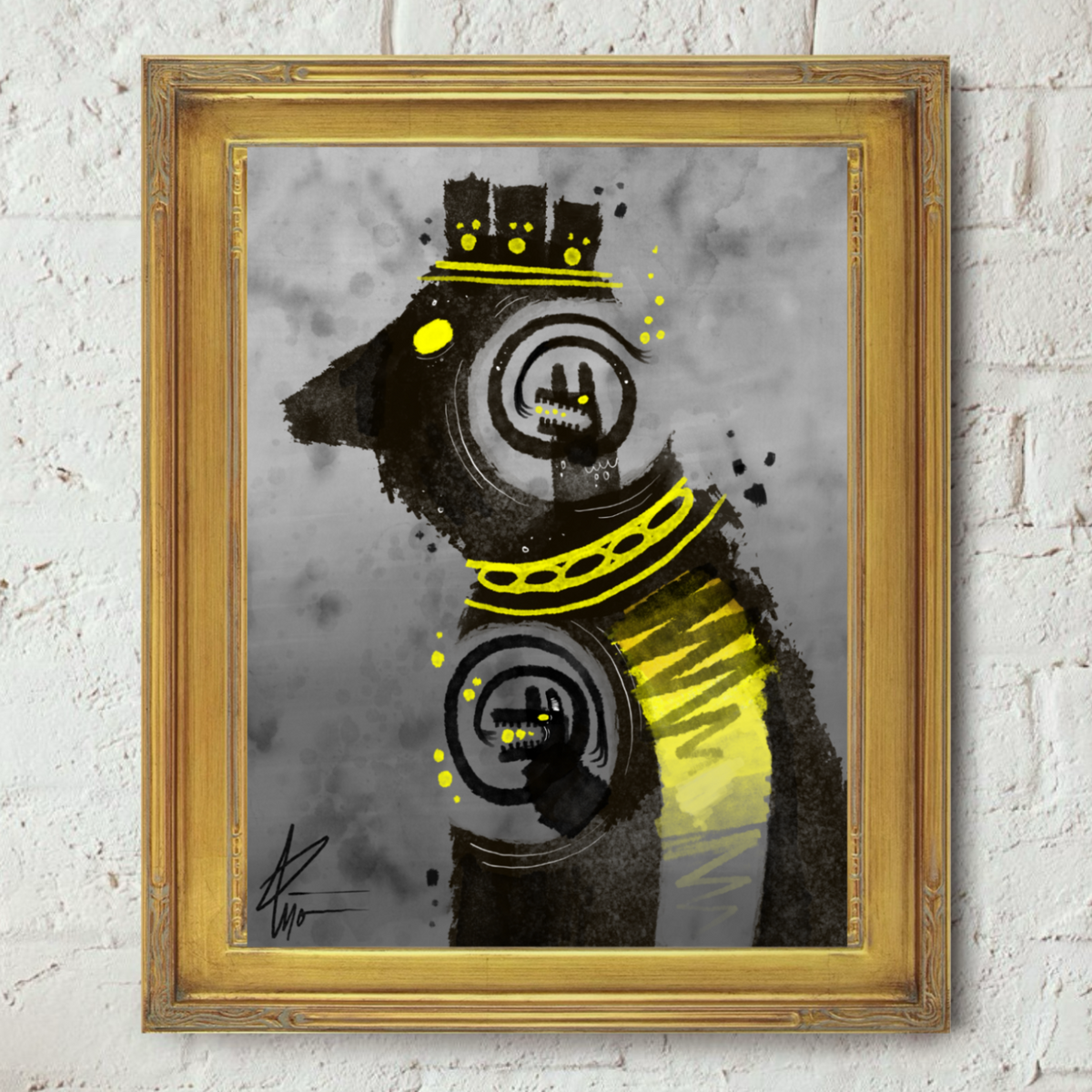 Corrupted King| Limited Edition Fine Art Print (11x14)