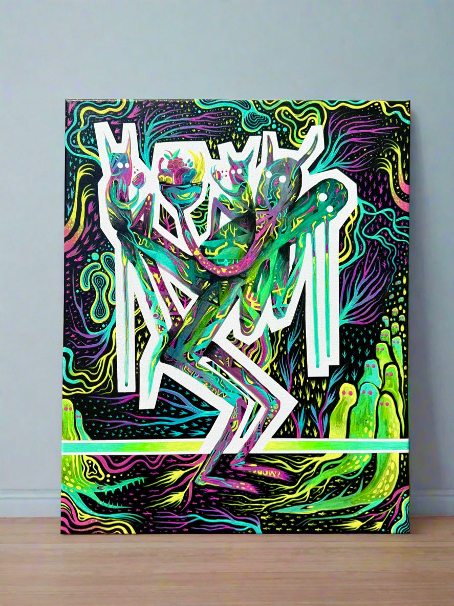 Weight of My Worries – 20” x 16” Original Painting