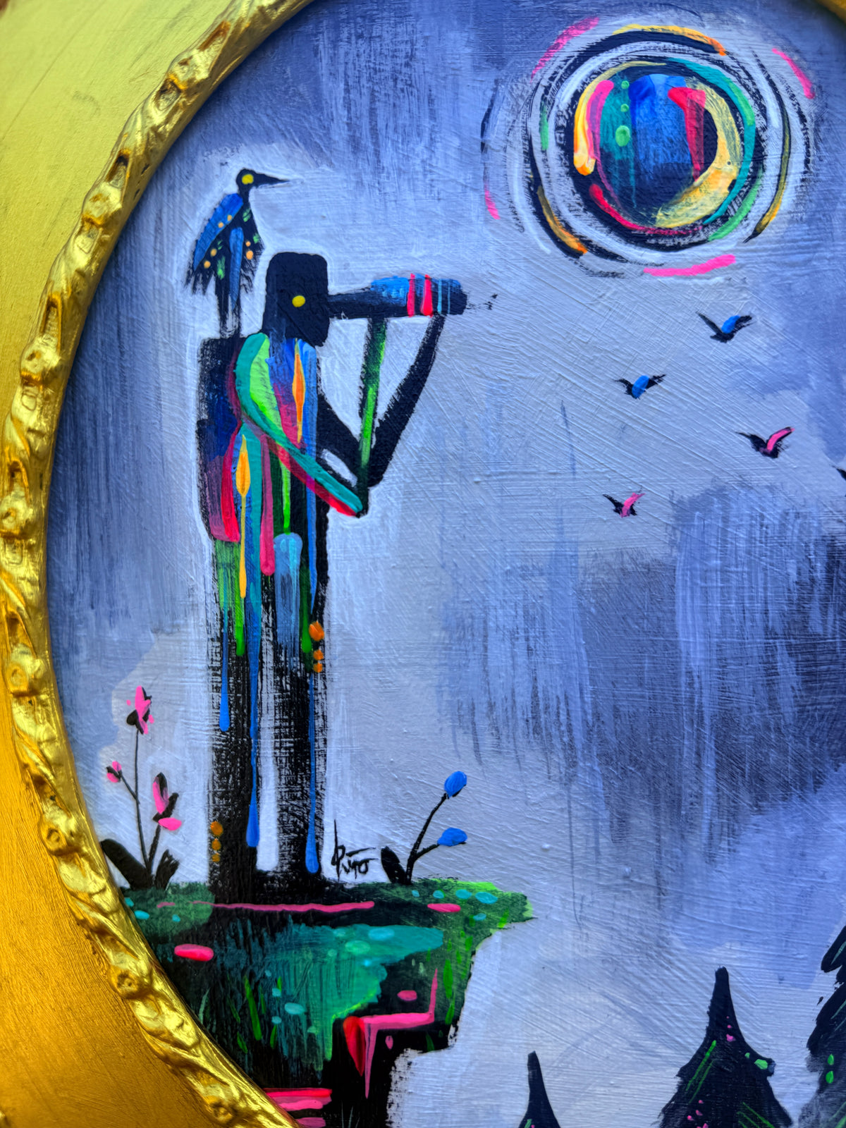 I Won’t Stop Until I Find You | Original Painting