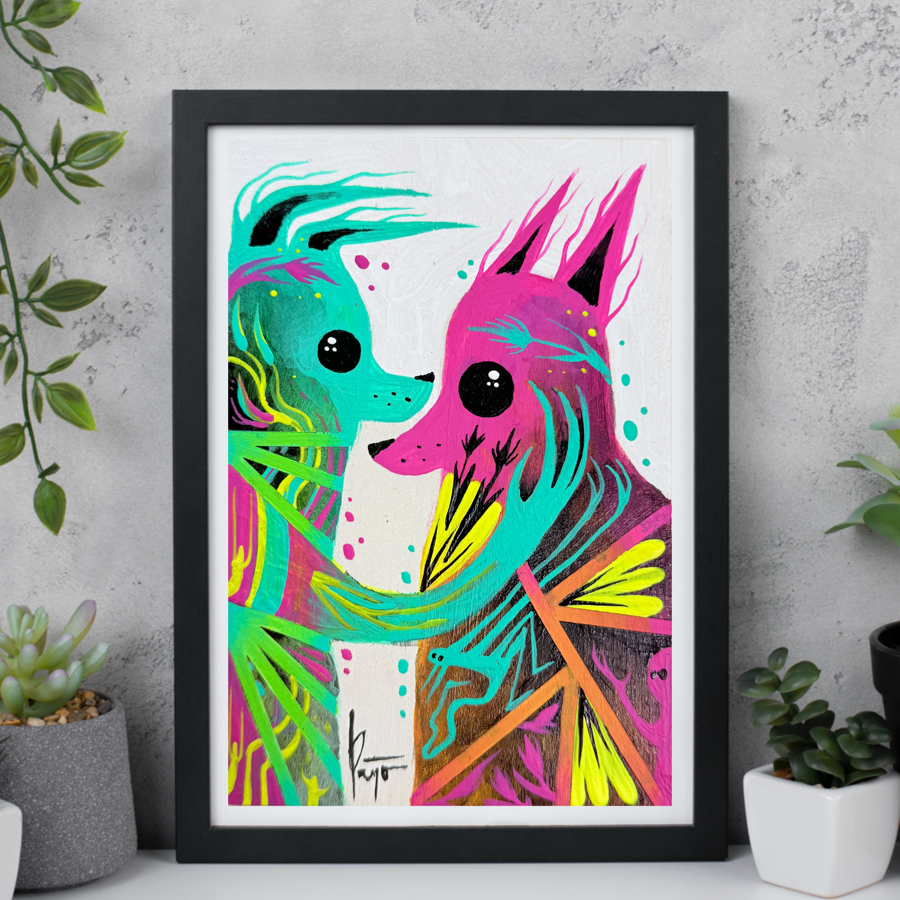 “Together in the Chaos” style B print.