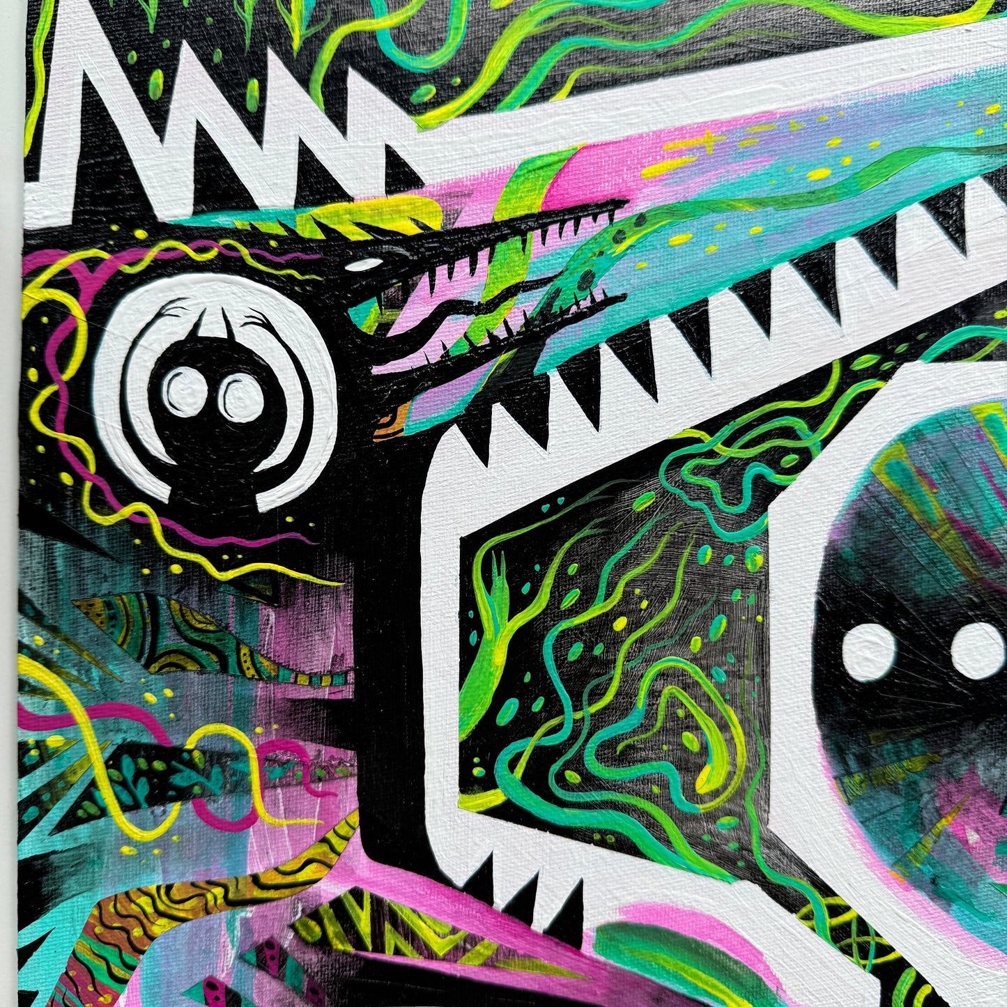 Silly Human- original painting