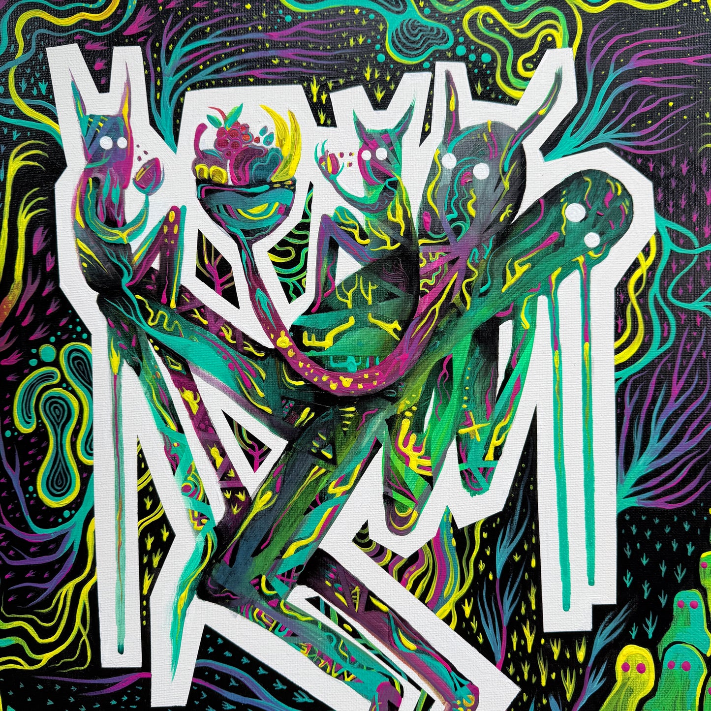 Weight of My Worries – 20” x 16” Original Painting