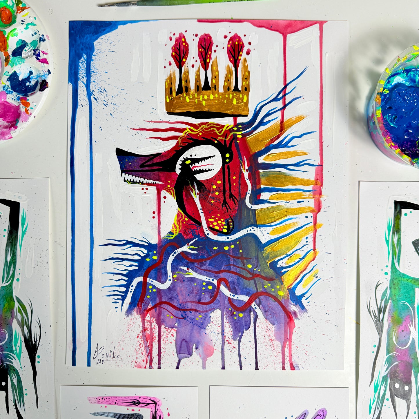 The Poison of Power - original painting