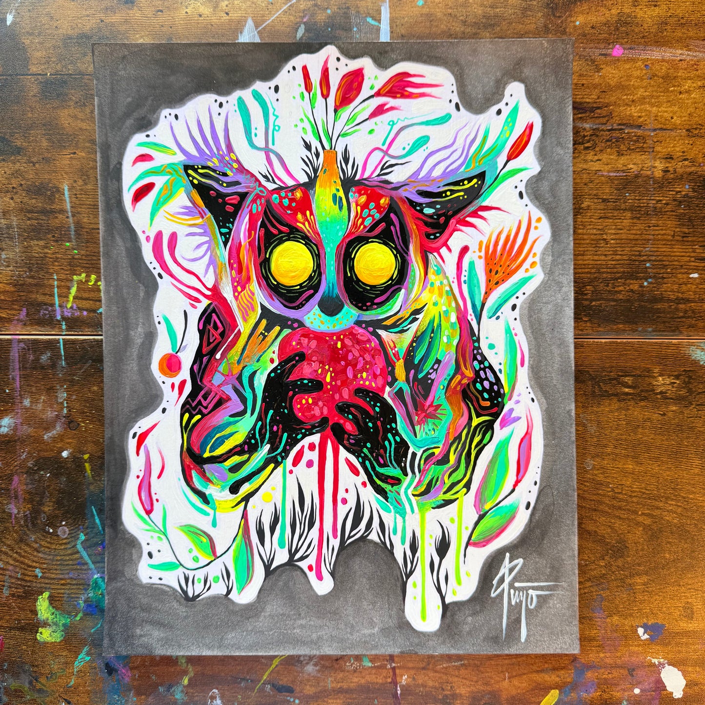 “Love Consumption” Original Painting by BrooklynSnobs