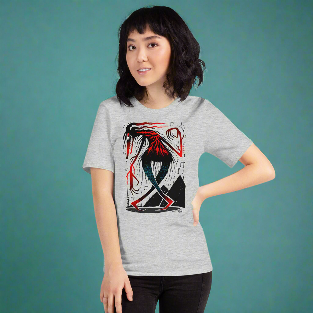 " First Creature to Ever Dance" Unisex t-shirt