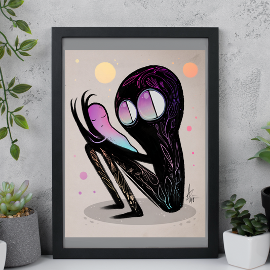 “Peaceful Spirit” matte print.