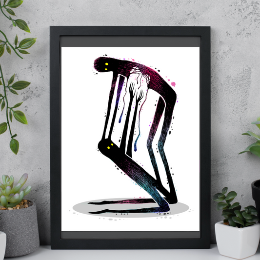 Bye to The Old “Me”| 8.5x11 Ultra Premium Matte Illustration