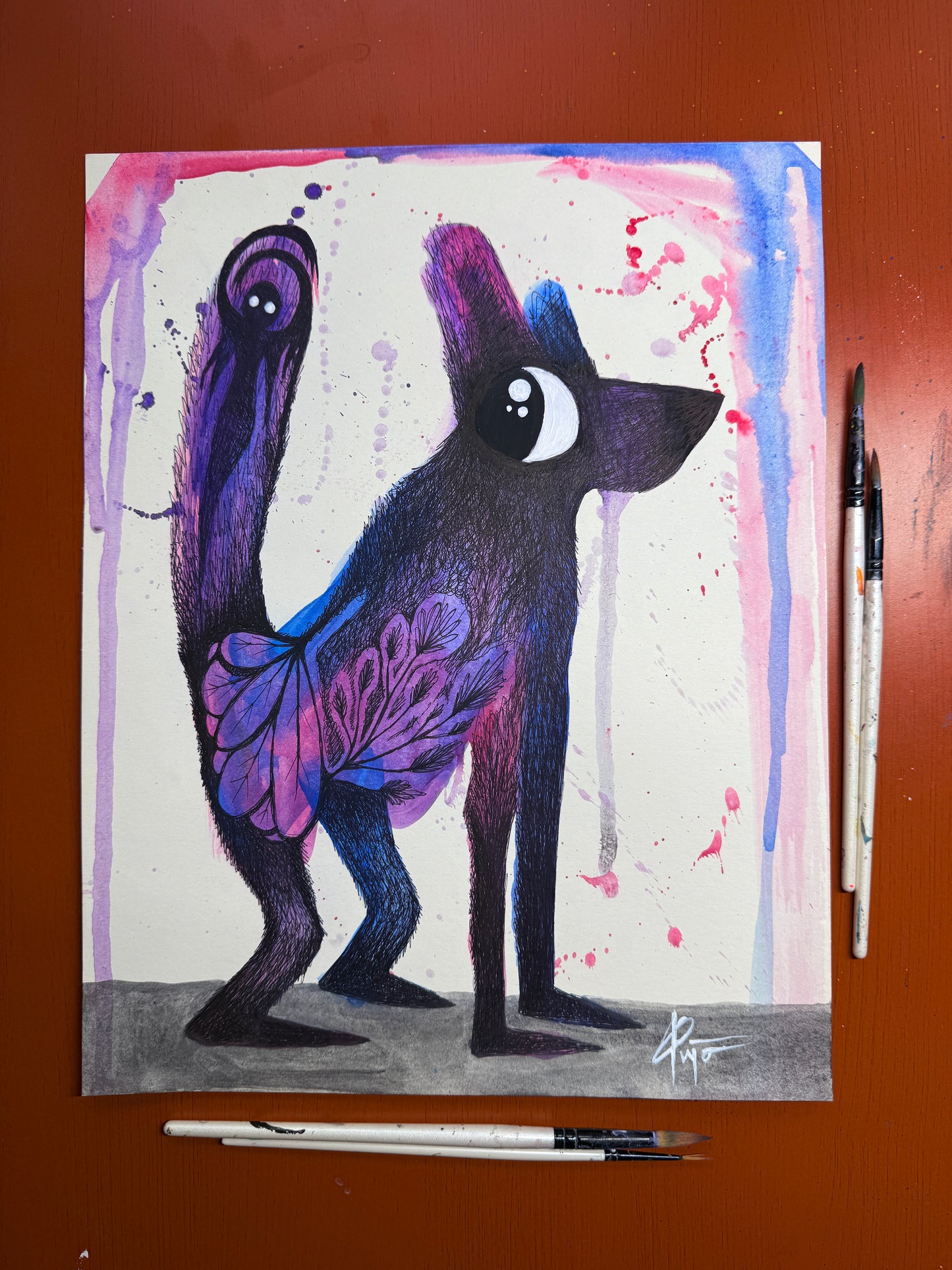 “Cuteness with a Curse” original work by BrooklynSnobs
