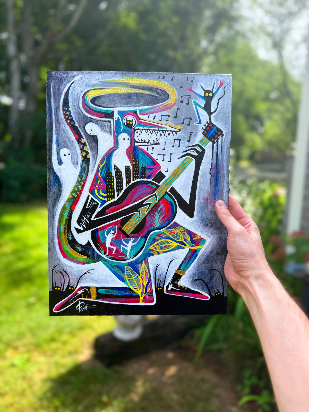 Allowing My Demon to Play| Original Painting