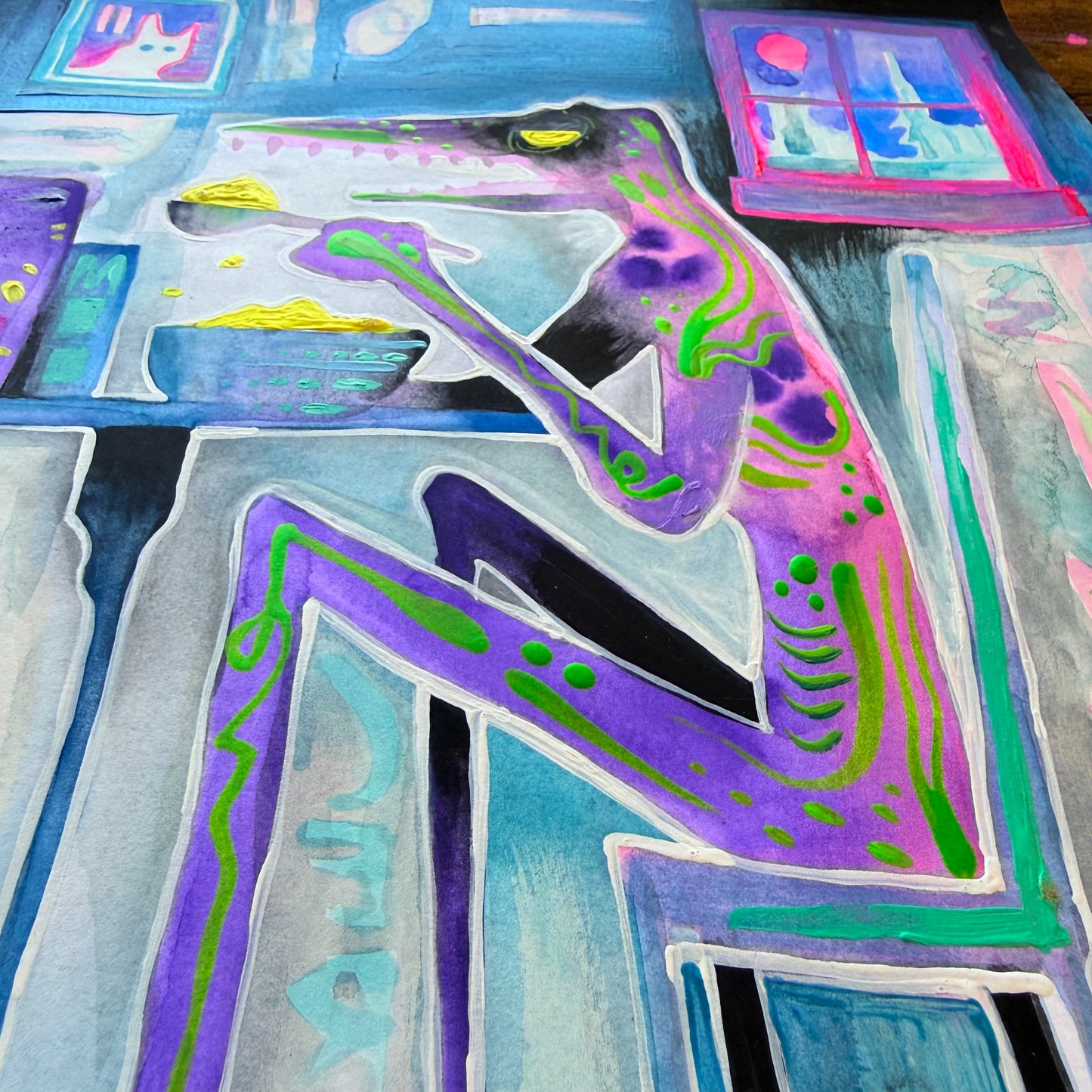 “Cereal” Original Painting by BrooklynSnobs