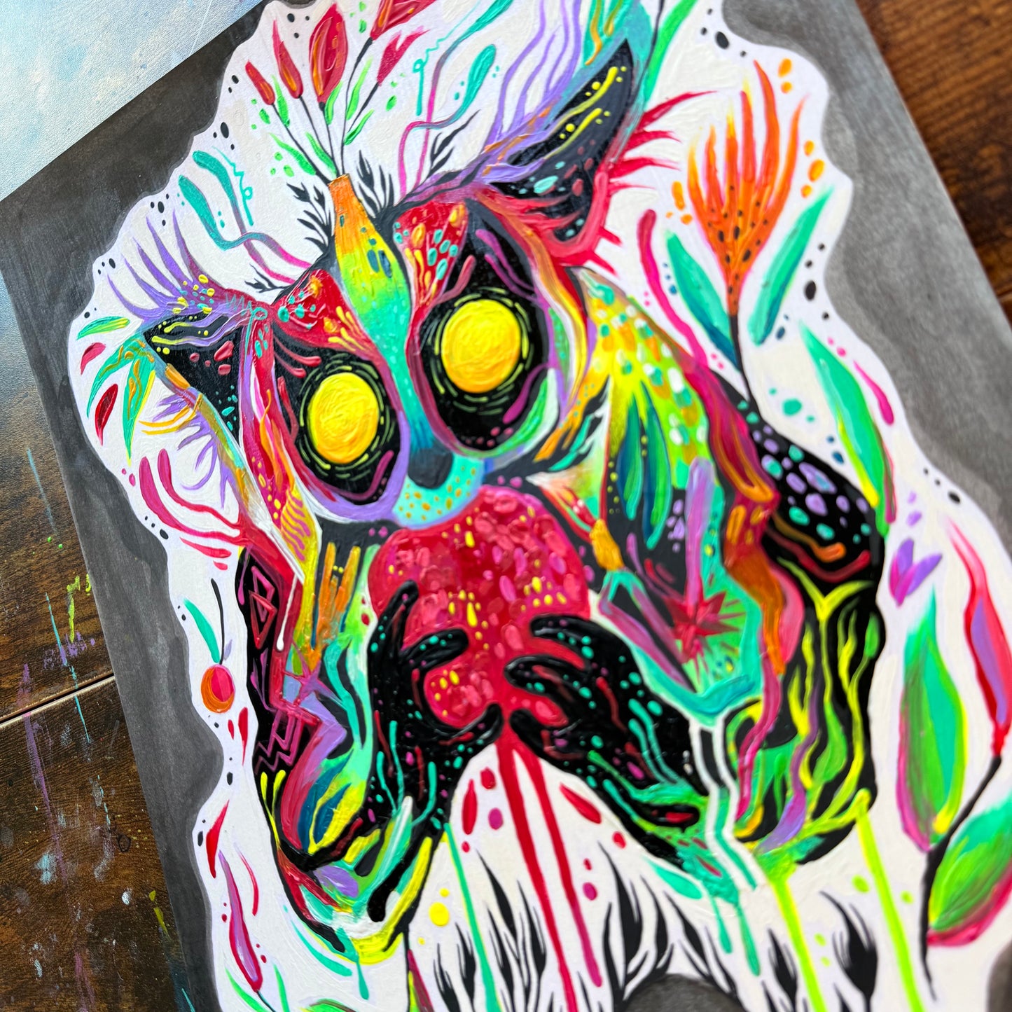 “Love Consumption” Original Painting by BrooklynSnobs