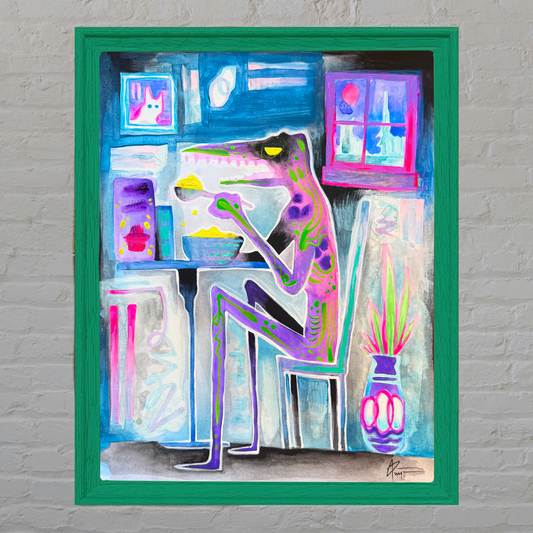 “Cereal” Original Painting by BrooklynSnobs