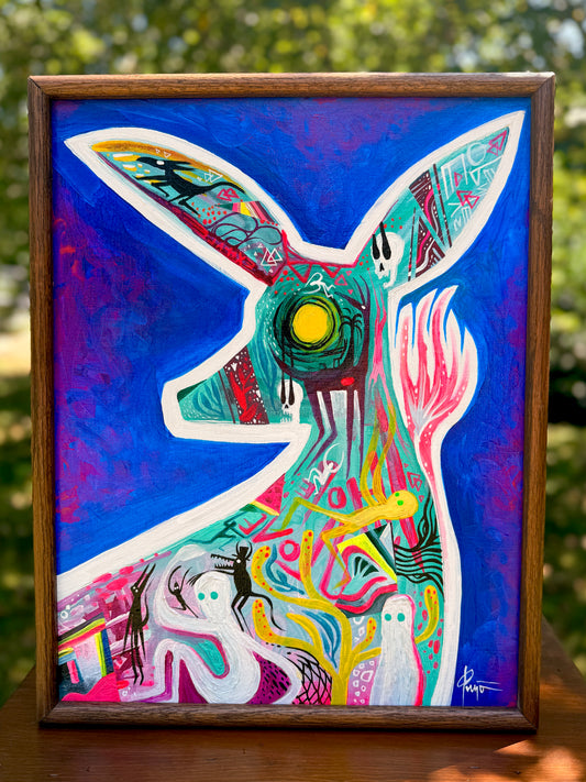 "Brooklyn Fawn" Original Painting by BrooklynSnobs