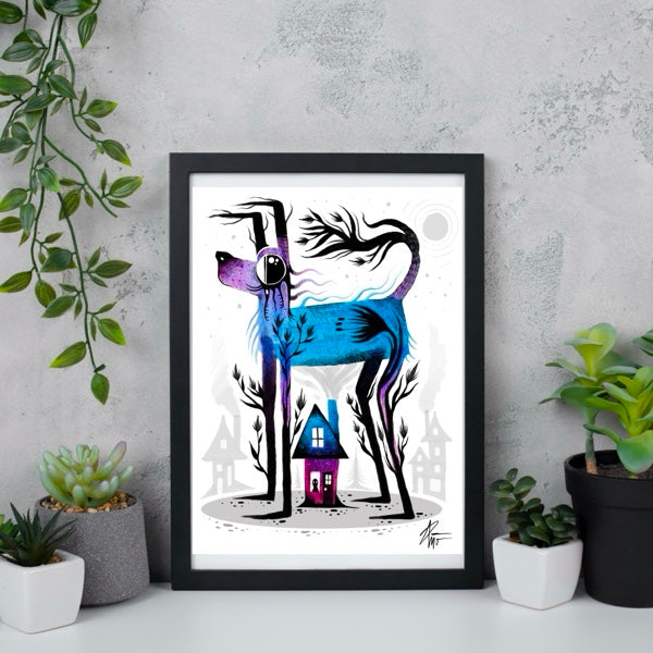 “Drawing of a Dog” print.