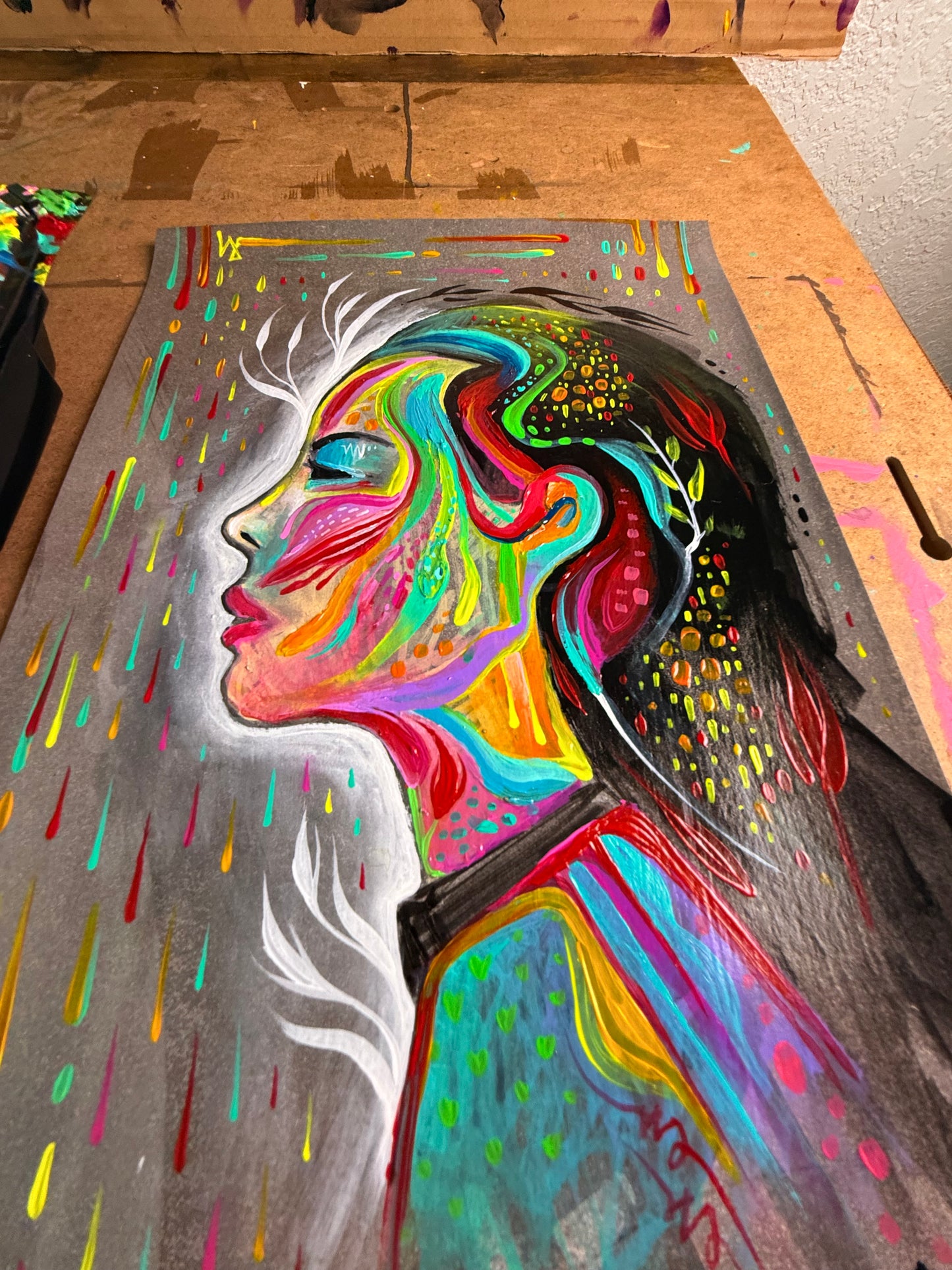 I am not Synthetic – Original Acrylic Painting