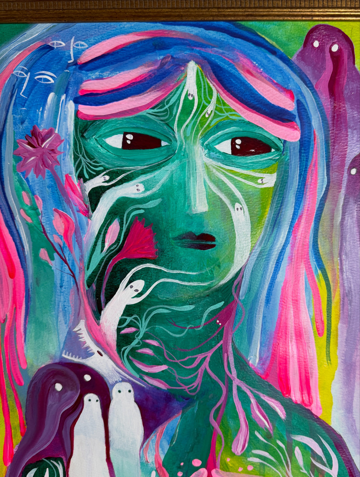 Seeing You Completely | 16x12 Acrylic Painting