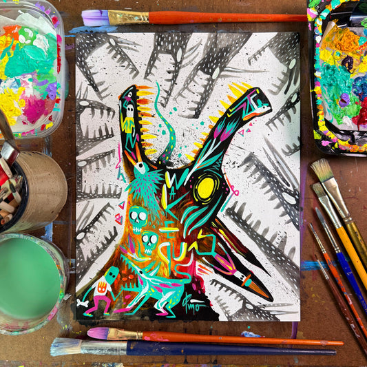 Voice of the Underdog - Original Acrylic Painting