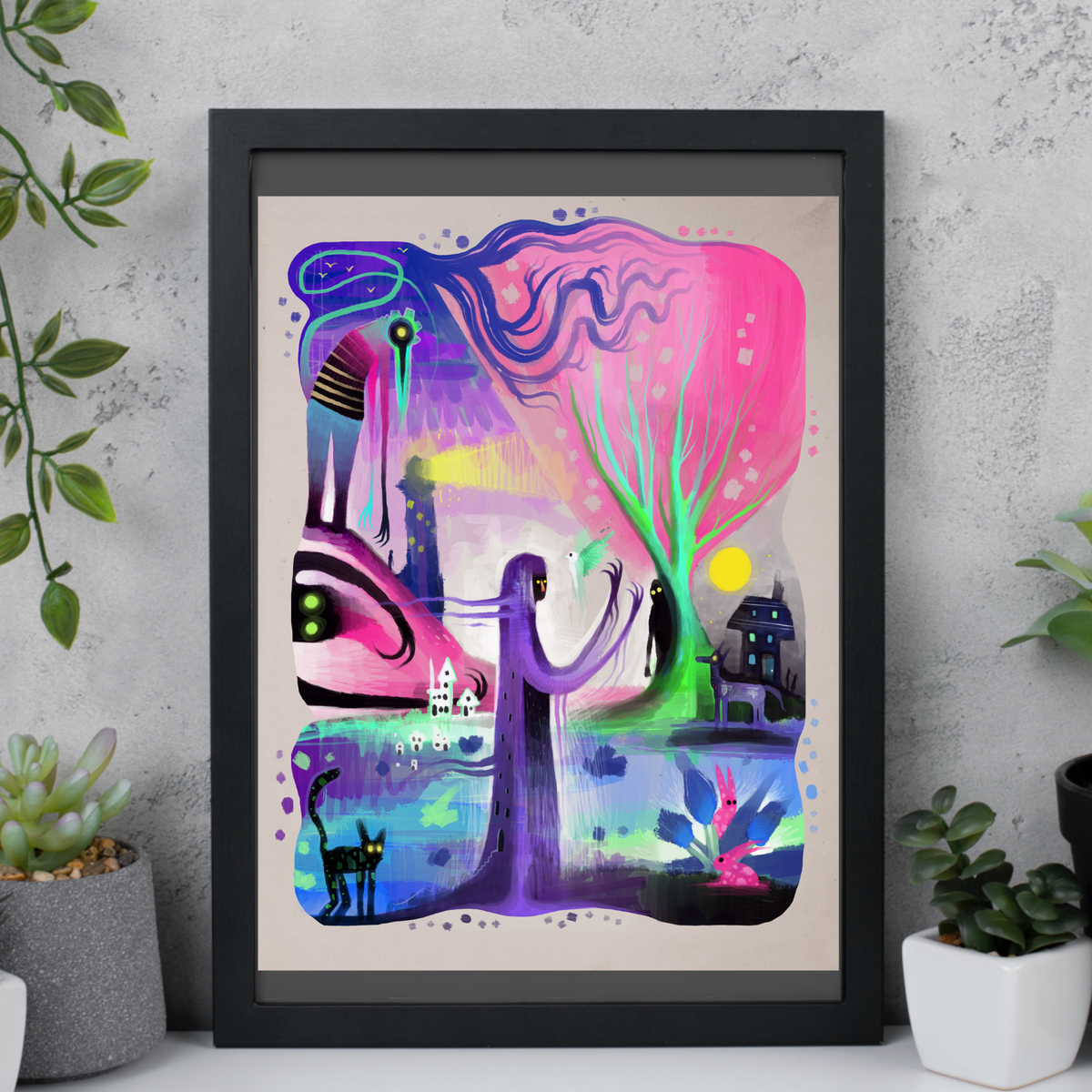 Helping You Fly | 8.5x11 Ultra Premium Matte Illustration
