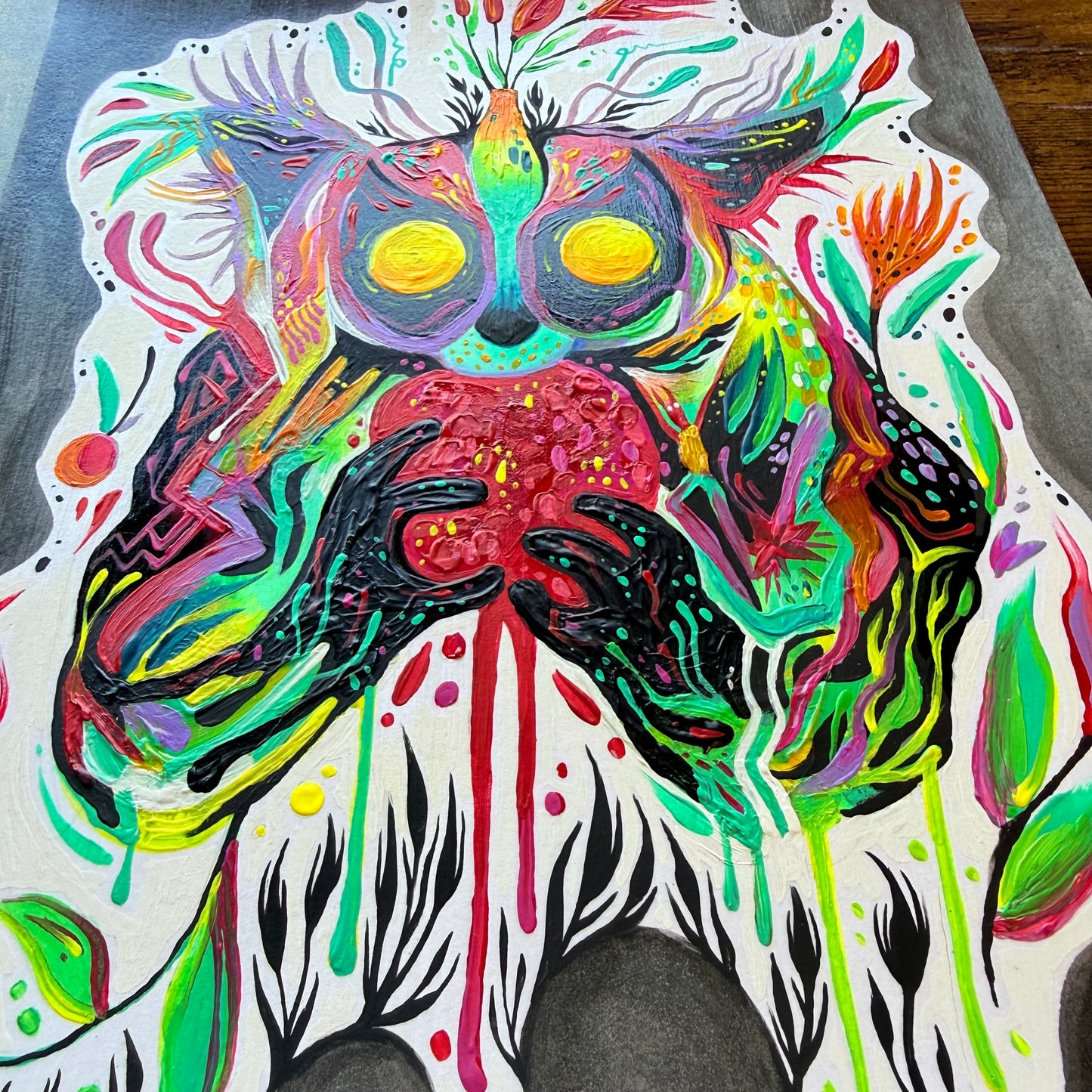 “Love Consumption” Original Painting by BrooklynSnobs