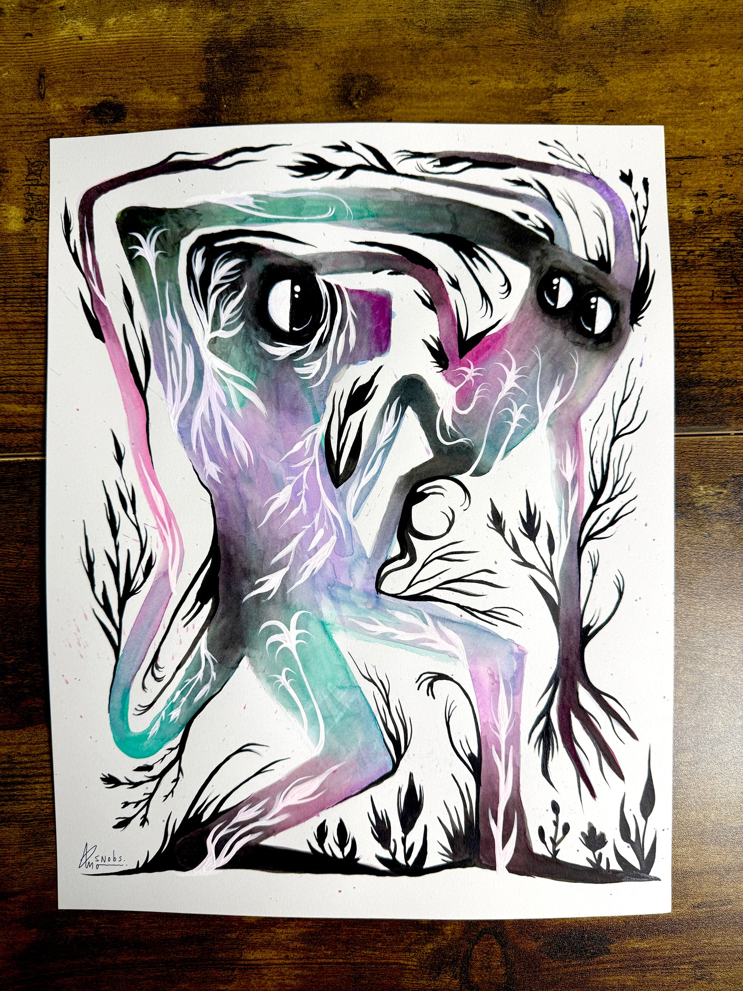 Can’t Shake You – 14 x 11” Original Painting
