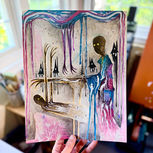 “Goodbye Old Self” original work by BrooklynSnobs