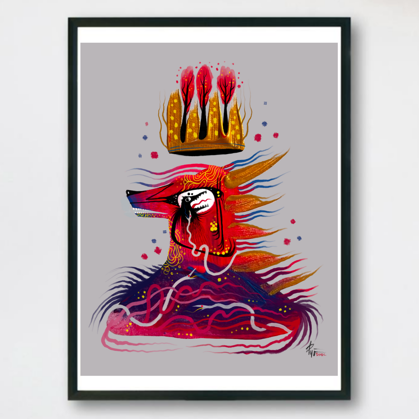 “The Poison of Power” art print.