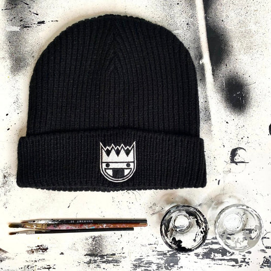 BrooklynSnobs Black Winter Beanies (unisex and one size fits all)